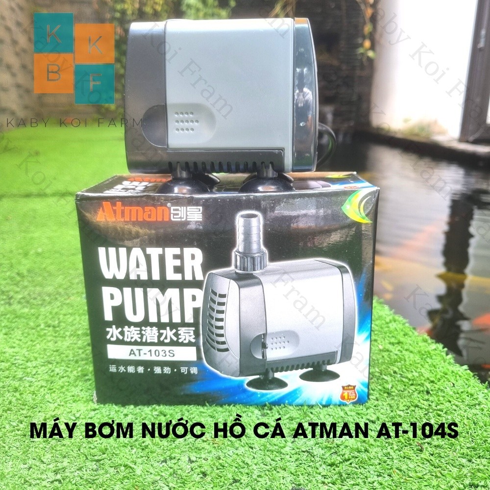 Máy bơm cao cấp tiết kiệm điện cho bể cá Atman 102S, 103S, 104S, AT-105S, 106S,107S - bảo hành 6 thá