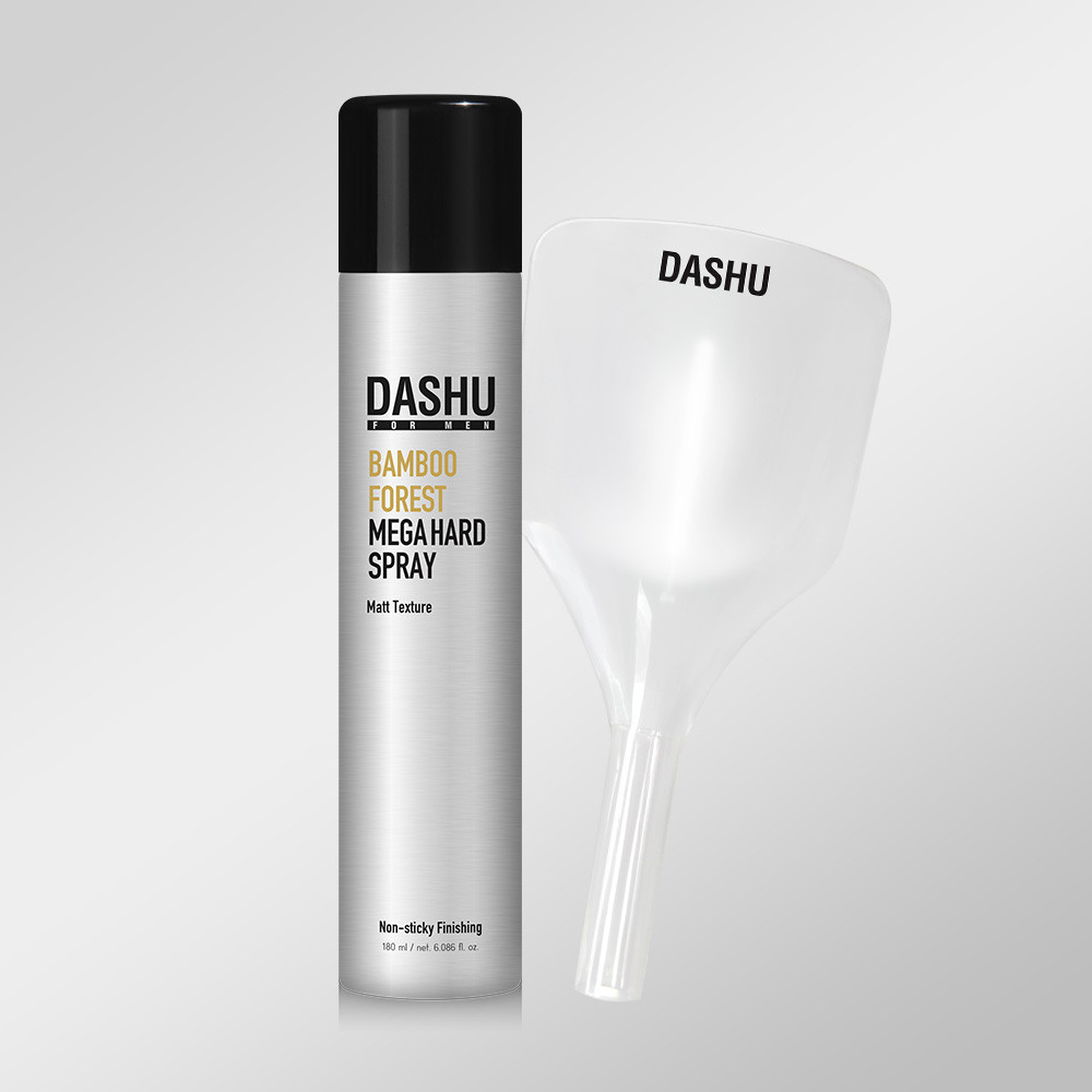 DASHU For Men Bamboo Forest Mega Hard Spray 180ml + Face Cover