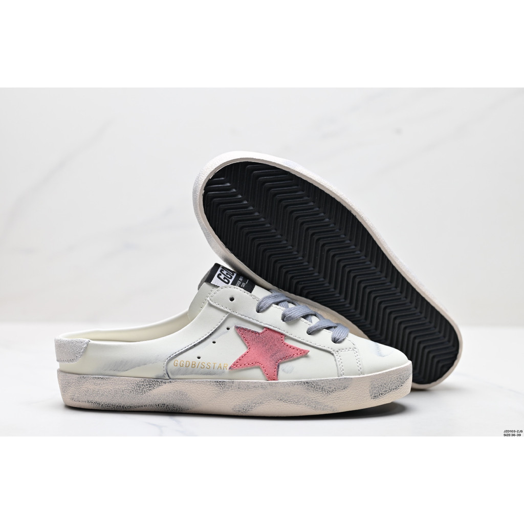 Giày Thể Thao Golden Goose Super-Star Sabot Cổ Thấp - Size: 36-39