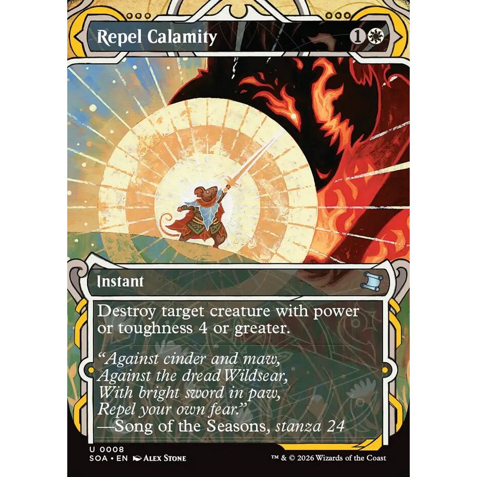 Repel Calamity Magic the Gathering Card [MTG]