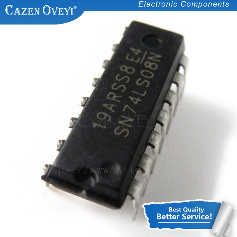 10 Cái / lốc SN74LS08N DIP14 SN74LS08 DIP 74LS08N 74LS08 SN74LS08 HD74LS08P DIP 14 Còn Hàng