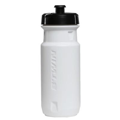 Bình nước đạp xe 600ml DECATHLON Allroad Light trắng/đen mã 8518742