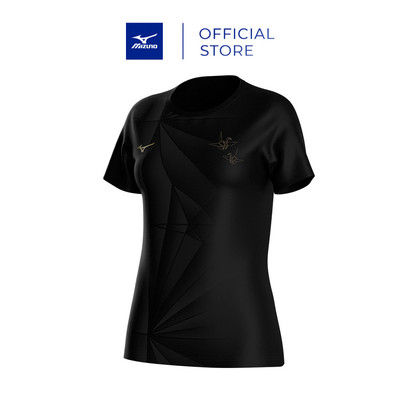 Áo NỮ ACTIVE DRYAEROFLOW GRAPHIC SHORT SLEEVE TEE - Đen Khói J2GAD25790