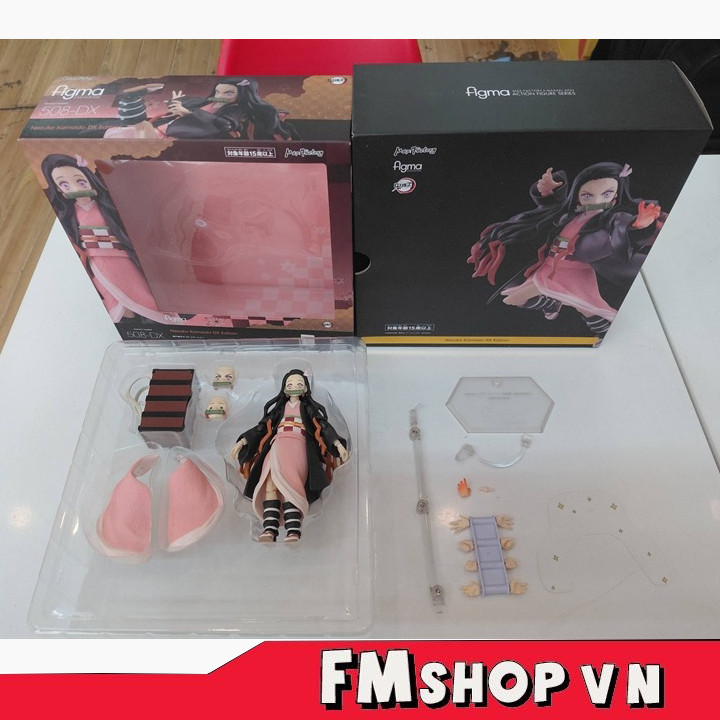 (2nd) Mô Hình Đồ Chơi Figma Demon Slayer Nezuko Kamado DX Edition