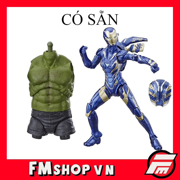 (New) Mô Hình Nhân Vật Marvel Legends Avengers Marvel'S Rescue