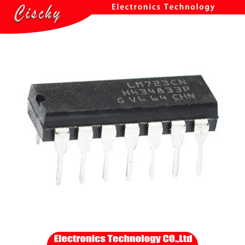 10 CÁI UC723L = LM723CN DIP14 LM723 DIP 14 MC1723CP DIP mới và IC
