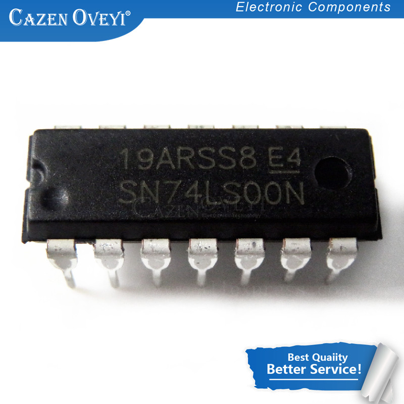 10 Cái / lốc HD74LS00P DIP 14 HD74LS00 DIP SN74LS00N 74LS00 Còn Hàng