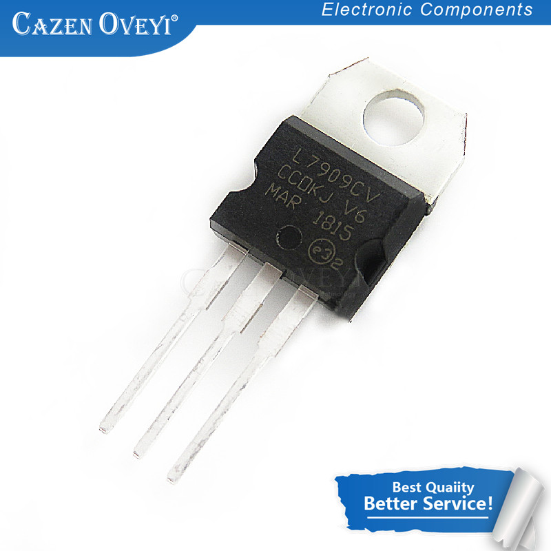 10 Cái / lốc L7909CV TO220 L7909 TO220 7909 LM7909 MC7909 Còn Hàng