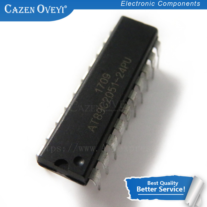 5 Cái / lốc AT89C2051 24PU AT89C2051 24PI DIP 20 AT89C2051 24 DIP AT89C2051 Còn Hàng