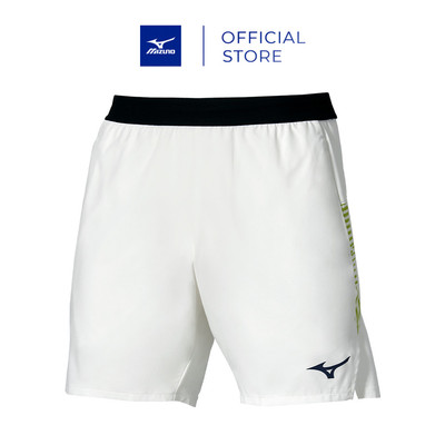 Quần Tennis NAM STRAGAZER 7 INCHES AMPLIFY SHORT - Trắng Vàng 62GBD00174