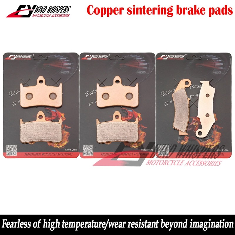 Má phanh trước sau thiêu kết bằng đồng cho HONDA NSR250 NSR 250 MC28 1994 VFR 400 NC30 RVF 400 NC35 