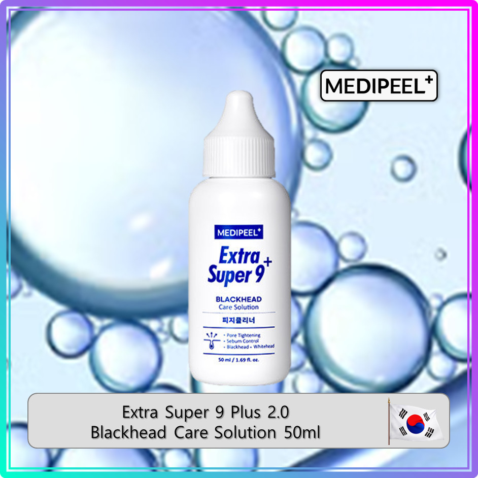 [MEDIPEEL] Dung dịch chăm sóc mụn đầu đen Extra Super 9 Plus 2.0 50ml