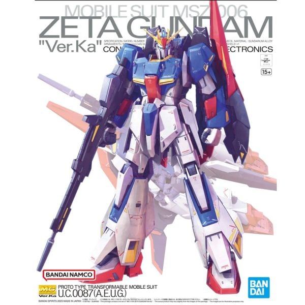 MG 1/100 Zeta Gundam Ver Ka (Bandai)