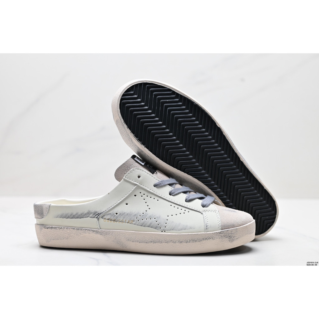 Giày Thể Thao Golden Goose Super-Star Sabot Cổ Thấp - Size 36-39
