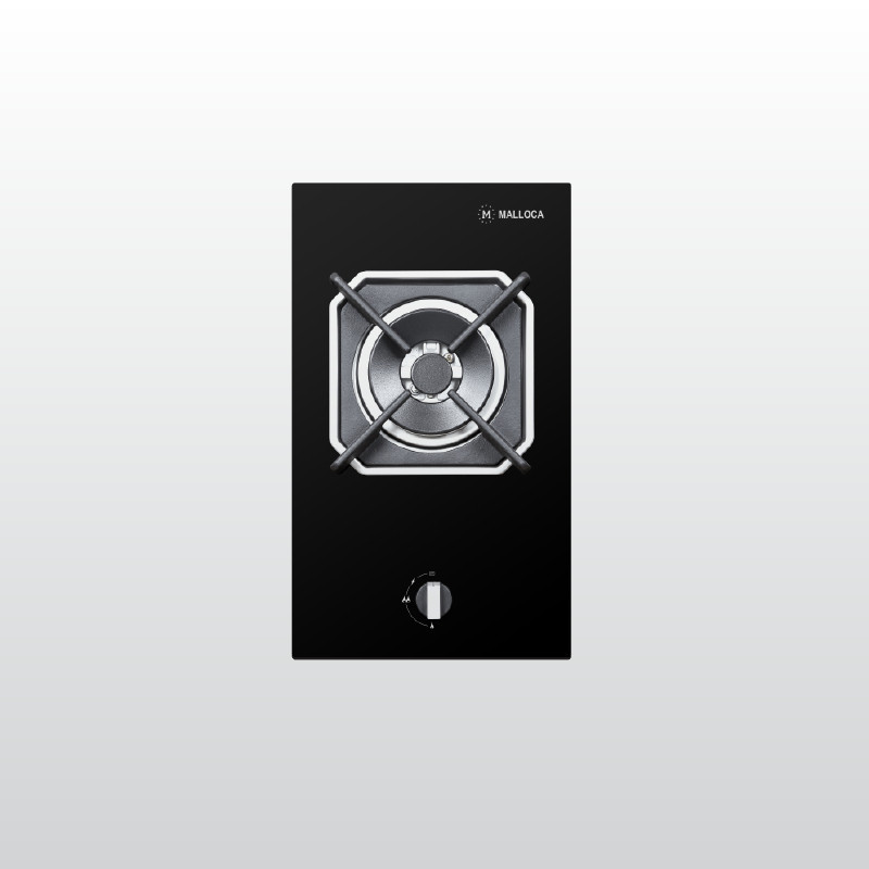 Bếp Gas Malloca Domino MDG 301 – Công Suất 4600W – Mặt Kính Cường Lực Đen Sang Trọng