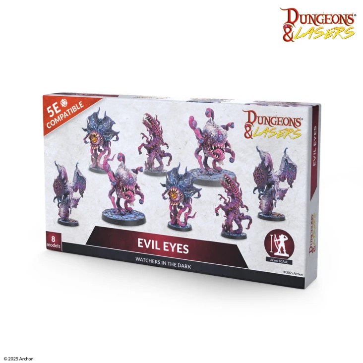 EVIL EYES - DUNGEONS & LASERS - MINIATURE - ARCHON STUDIO - DNL0141
