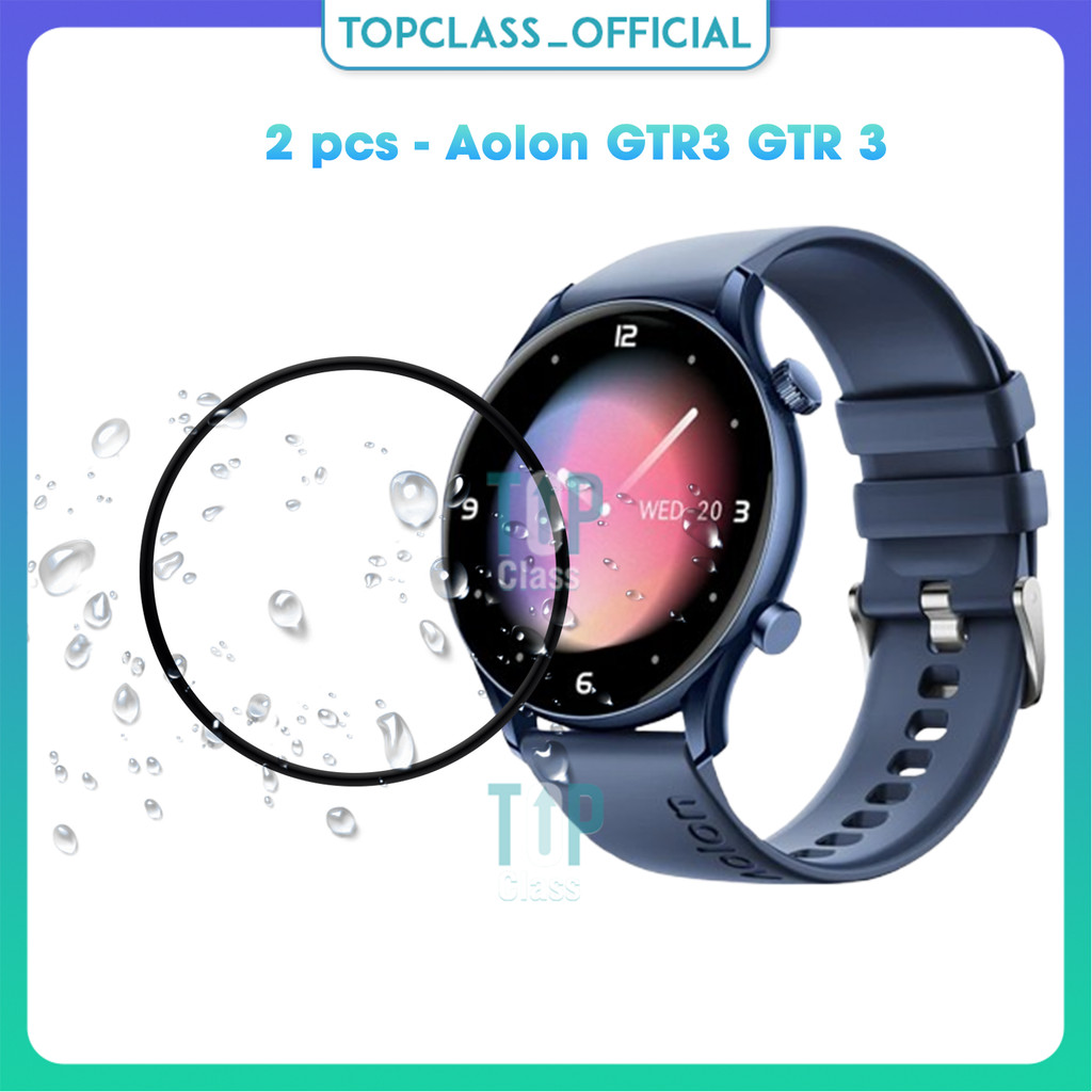 Bộ 2 miếng bảo vệ màn hình kính cường lực cho đồng hồ thông minh Aolon GTR3 GTR 3