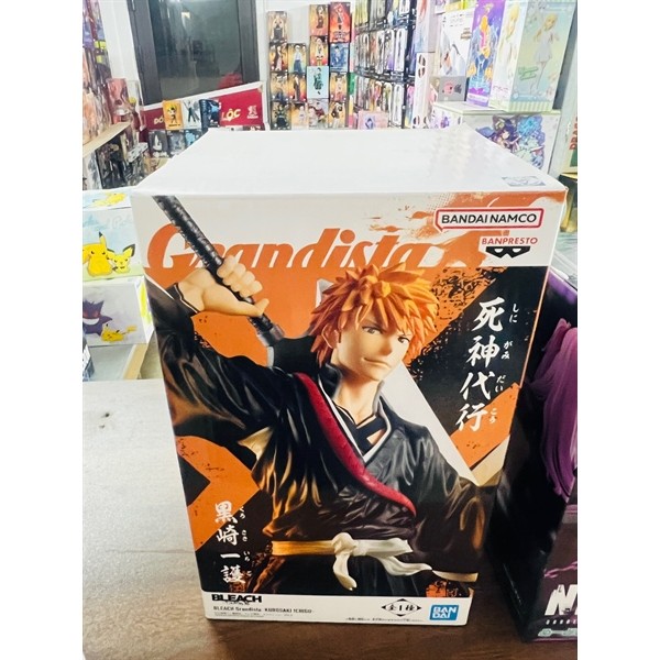 FIGURE BLEACH - Mô hình chính hãng Kurosaki Ichigo - Grandista FIGUR