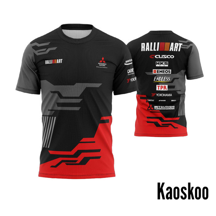 Áo thun Ralliart Mitsubishi Axcr Jersey