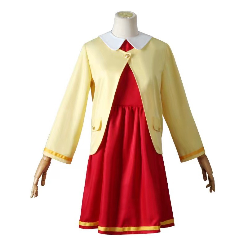 Anime Điệp Viên Gia Đình Cosplay Anya Forge Trang Phục Cosplay Anya Forge Đồng Phục Đầm Halloween Tr