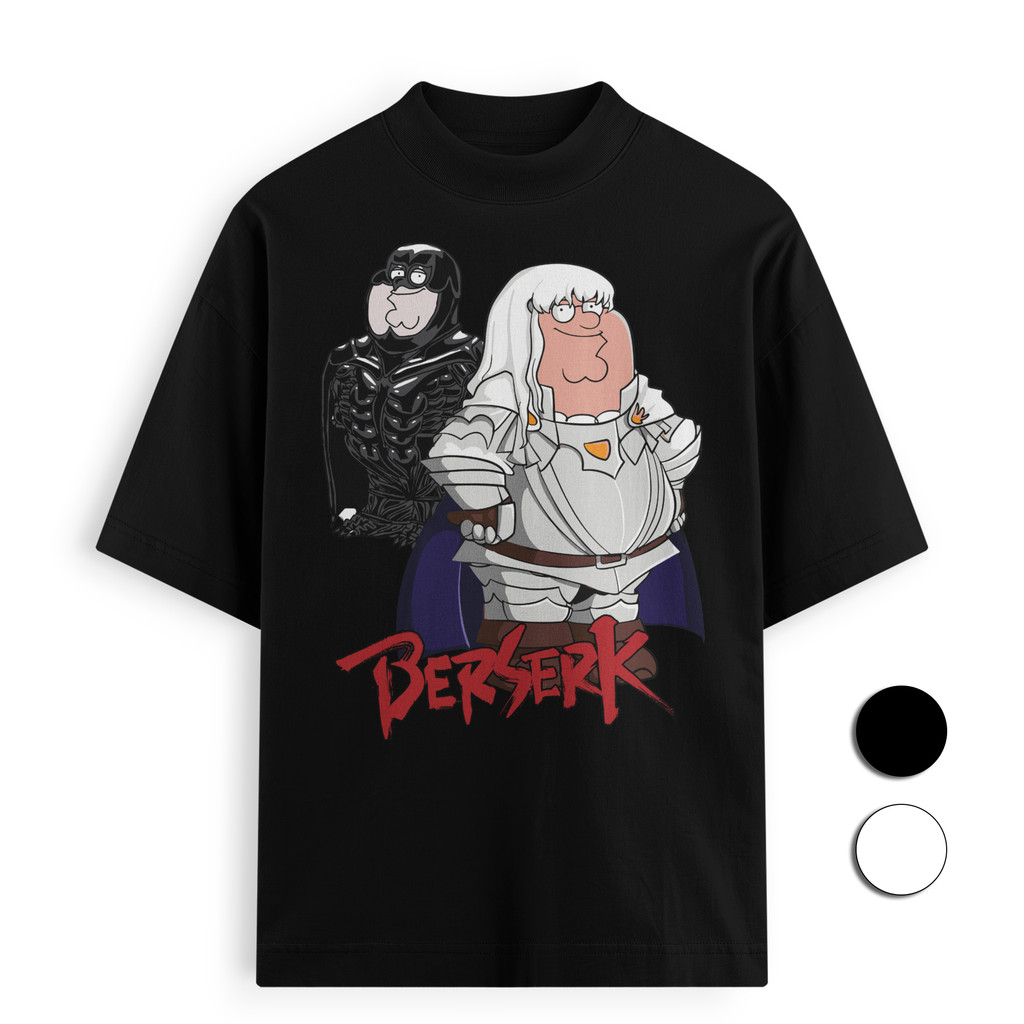 Áo Thun Local Brand FANTASTEE PETER GRIFFIN BERSERK Cotton 100% 250gsm Form Oversize