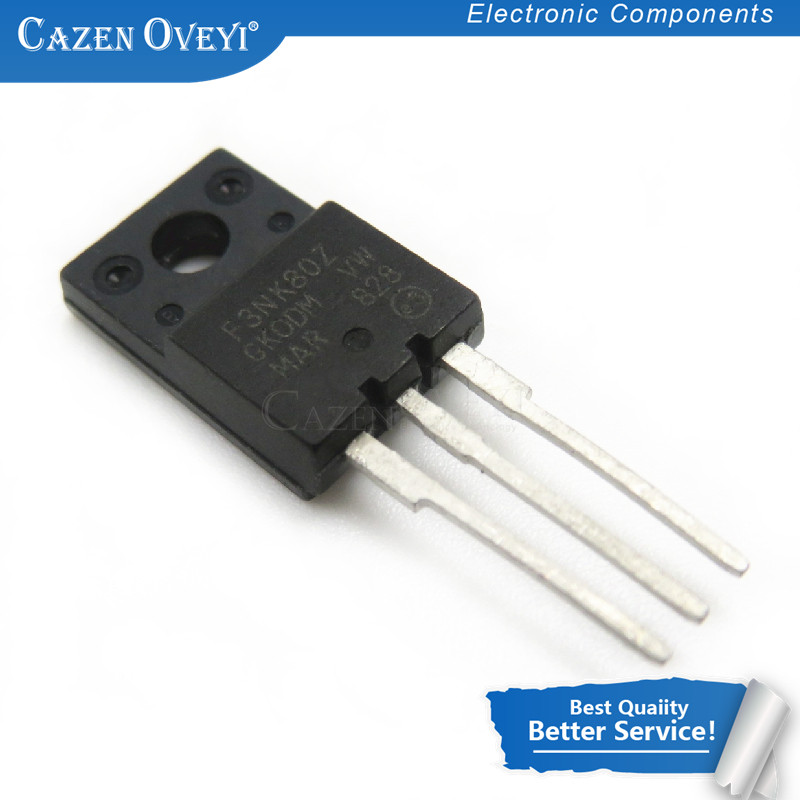 10 Cái / lốc STF3NK80Z STF3NK80 TO220 ĐẾN 220 F3NK80Z Còn Hàng