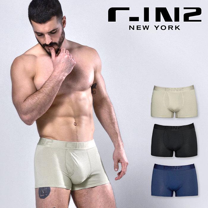 C-IN2 FLEX Lưới thời trang Quần lót Boxer đàn hồi bốn chiều CIN2 Quần lót nam màu Morandi C9023