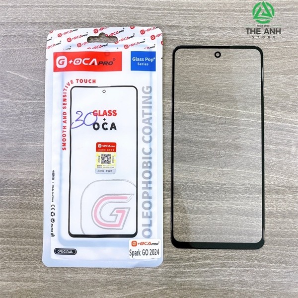 Kính ép OCA Tecno Spark 20C / Spark Go 2024 / BG7 / BG7N / BG6 hàng như hình.
