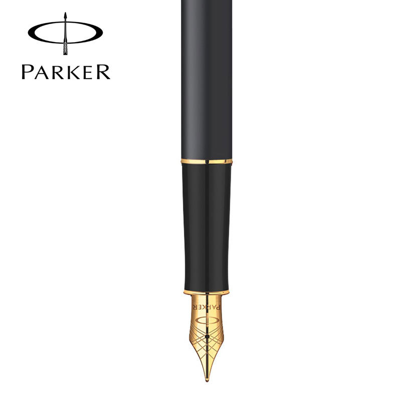 Bút máy Parker Sonnet & Hộp mực nạp lại mực QUINK, Nib mịn với nạp mực đen