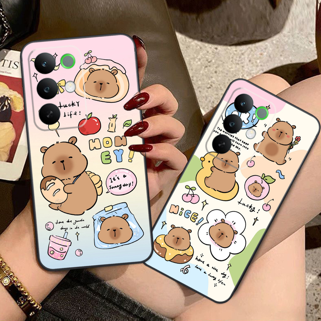 Ốp lưng Realme C85 / Realme C85 Pro hình capybara hot trend cute giá rẻ/KEY CASE