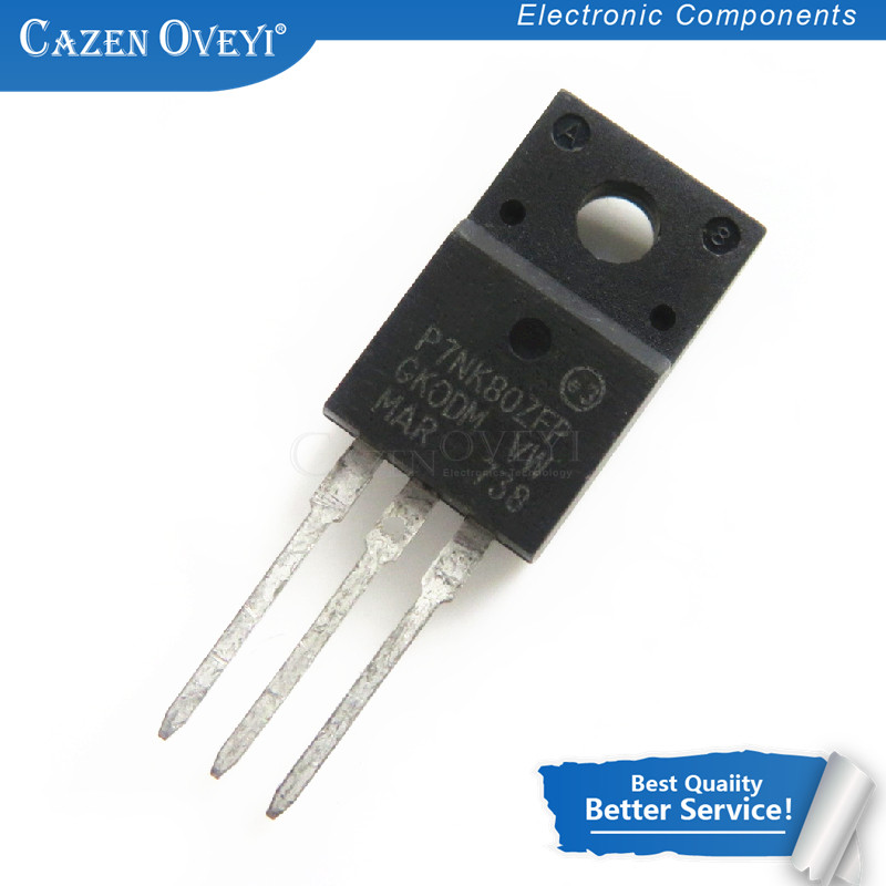 10 Cái / lốc STP7NK80ZFP ĐẾN 220F P7NK80ZFP ĐẾN 220 STP7NK80 7NK80 ĐẾN 220F Còn Hàng