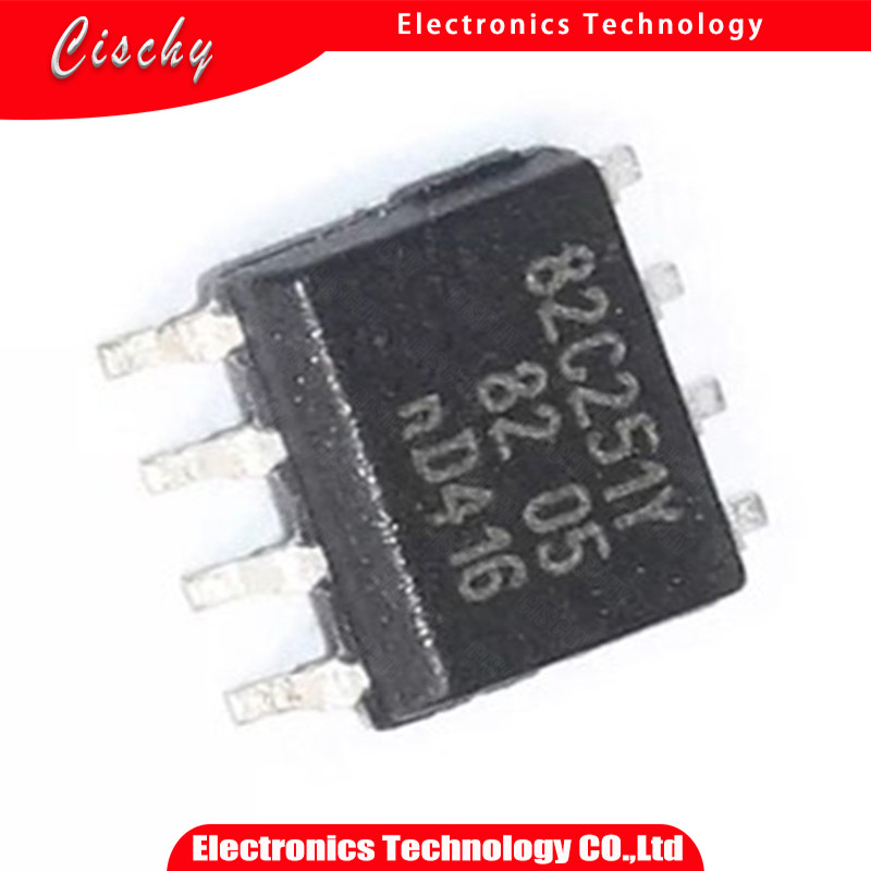 10 Cái / lốc PCA82C251T SOP8 PCA82C251 SOP 82C251Y A82C251Y A82C251