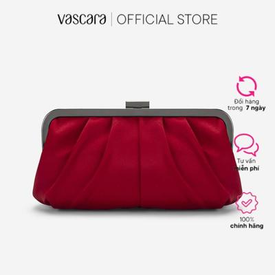 Vascara Túi Clutch Satin Xếp Li Thanh Lịch - CLU 0144