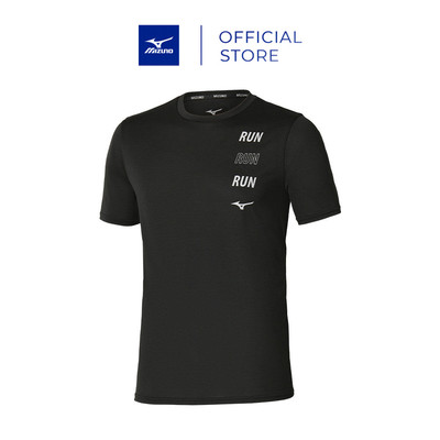 Áo NAM CORE RUN SHORT SLEEVE TEE - Đen J2GAD00809