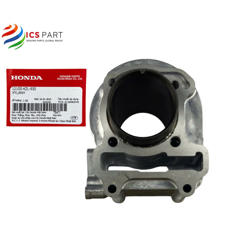 12100KZL930 |  Xy lanh, Nòng Hơi   Vision Cũ, Vision 110  2011 - 2014   Honda