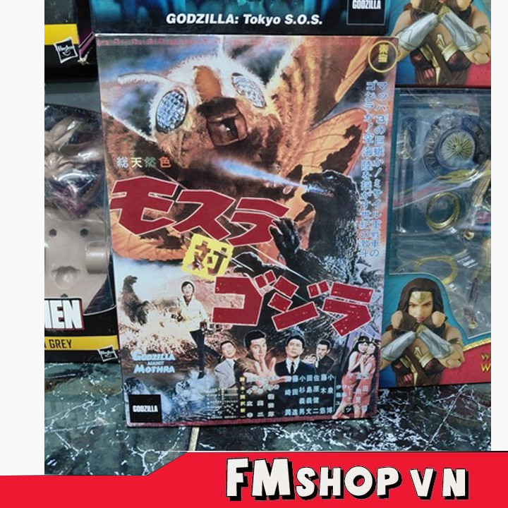 (New) Mô Hình Nhân Vật Neca Godzilla Vs Mothra
