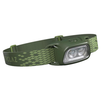 Đèn pin đội đầu trekking sạc USB 120 lumen BIVOUAC 100 DECATHLON Xanh lá mã 8577504