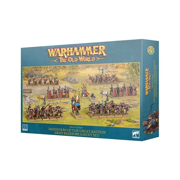 DEFENDERS OF THE GREAT BASTION - GRAND CATHAY - WARHAMMER OLD WORLD - GAMES WORKSHOP - 06-213