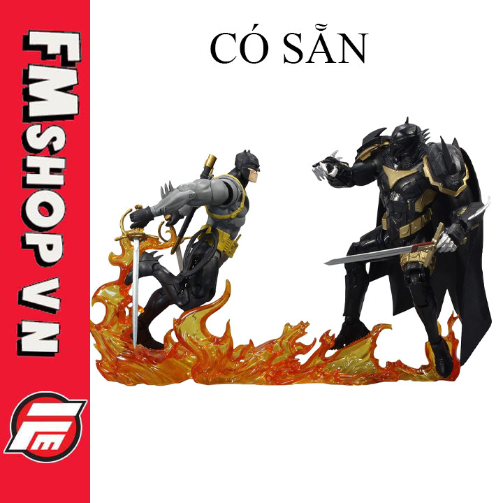 (New) Mô Hình Nhân Vật Mcfarlane Batman Vs Azreal Batman Armor