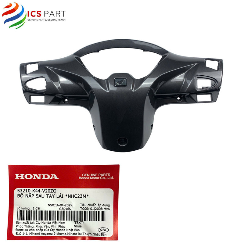 53210K44V20ZQ |  Gáy, Nắp Tay Lái, Bợ Cổ  Sau    Vision 110  2014 - 2020 *NHC23M* Màu Xám Honda