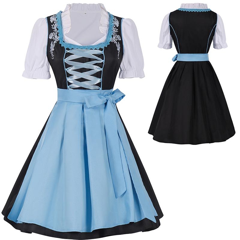 Phụ Nữ Lễ Hội Oktoberfest Đầm Truyền Thống Bavaria Trang Phục Bia Quần Áo