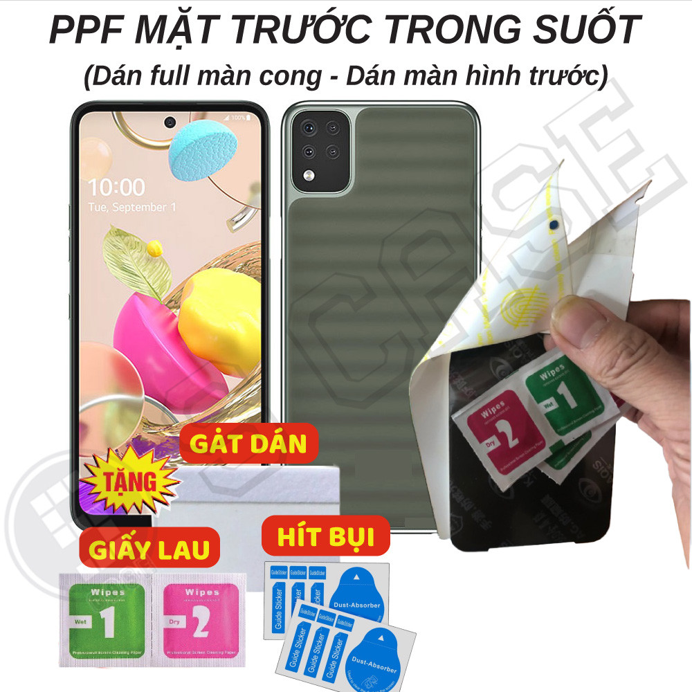 Dán PPF Full Màn Trong Suốt Cho LG K42 K41s K40s K40