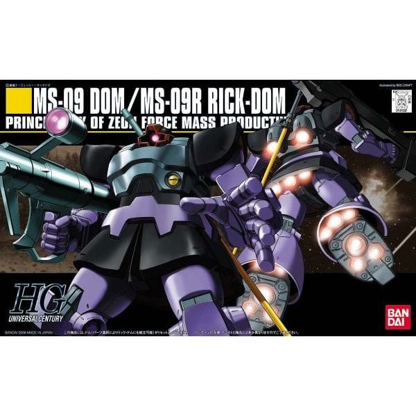 HG UC 1/144 MS-09 Dom / MS-09R Rick Dom