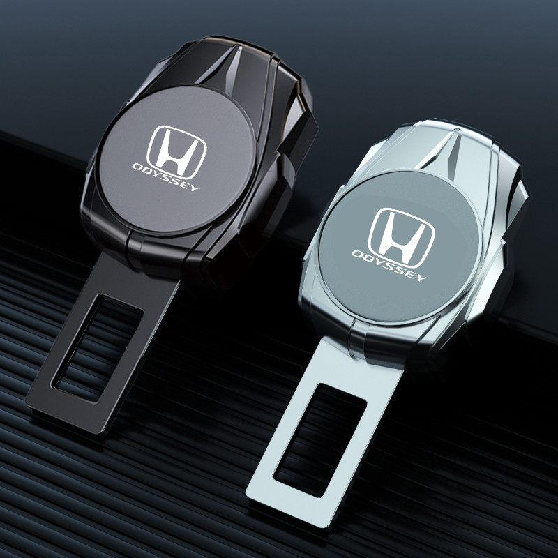 Dành Cho Odyssey Hợp Kim Kẽm Phong Cách Mecha Dây An Toàn Ô Tô Mở Rộng Khóa Mạ Điện Kẹp Cho Xe Honda