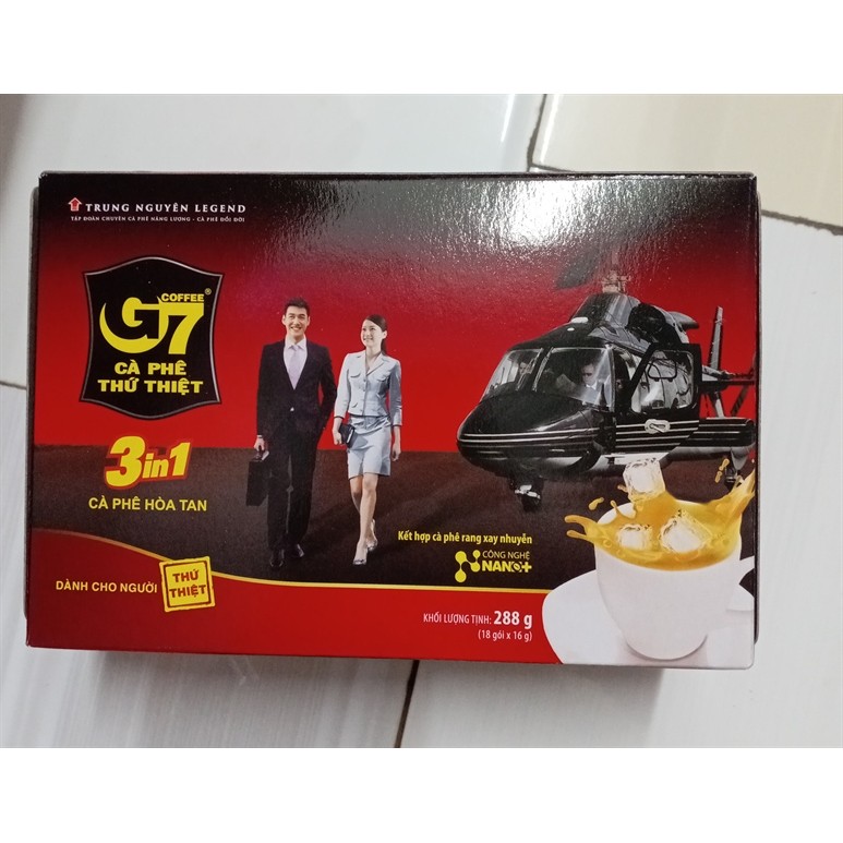 Cà phê Cafe G7 3in1 18 gói