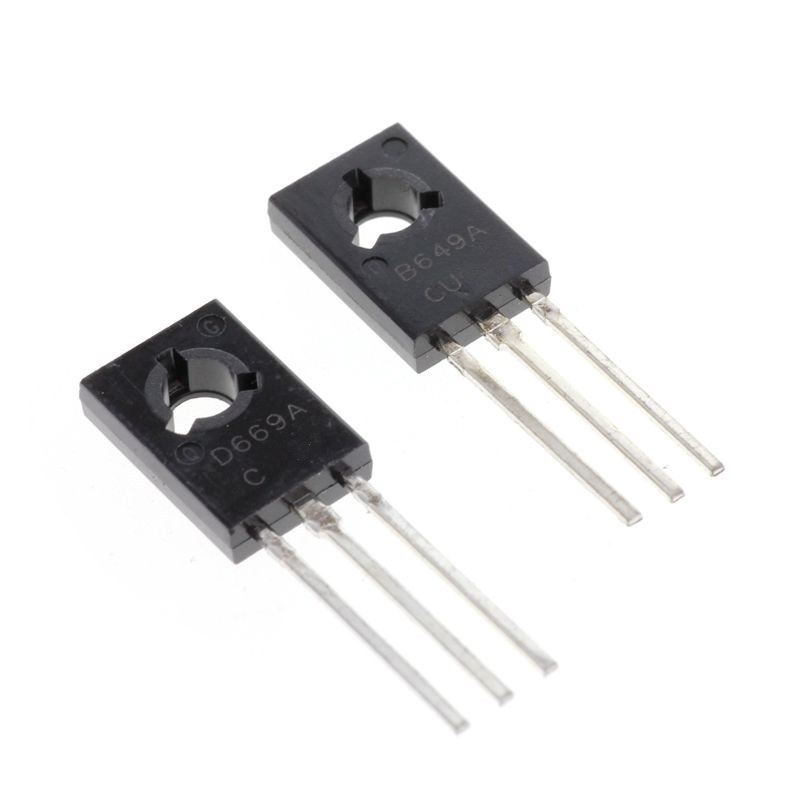10 CÁI = 5 cặp H669A H649A 669A 649A TO 126 Ống cặp khuếch đại âm thanh (5 CÁI + 5 CÁI) HSD669A C 2S