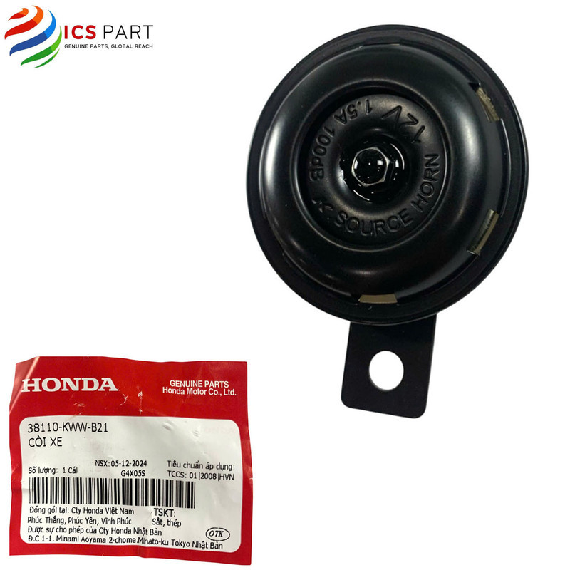 38110KWWB21 |  Còi Xe, Báo Hiệu      Wave RS 110 Wave S110 KWW, Wave RSX 110 KWW    Honda