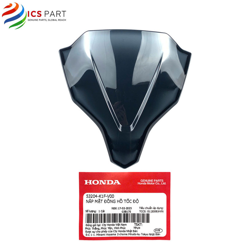 53204K1FV00 |  Mão, Mào Chắn Gió, Nắp Ốp Bàn Thờ, Ốp Đầu       Air Blade 150&160  2019 - 2021   Hond