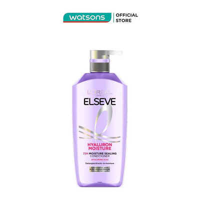 Dầu Xả L'oreal Elseve Hyaluron Moisture 72H Moisture Sealing Conditioner 375ml