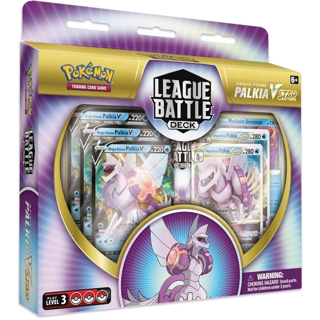 Hộp Bài Pokemon League Battle Deck Origin Forme Palkia VSTAR
